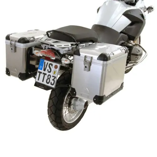 투라텍 ZEGA PRO 38L+45L Anodized Aluminium Without Lock BMW R1200GS 2012 사이드 케이스 세트 4140513041