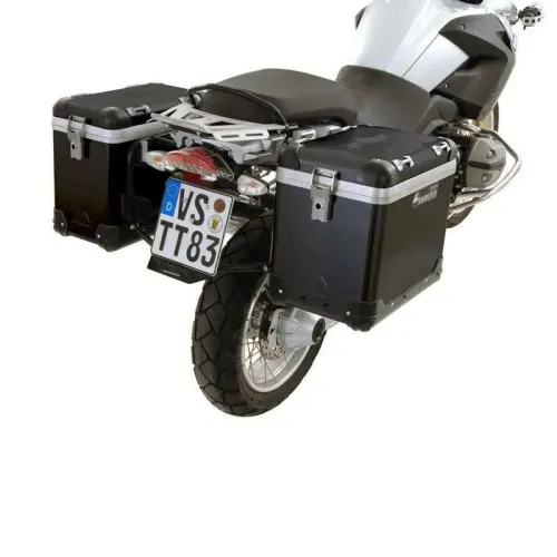 투라텍 ZEGA PRO 38L+45L Anodized Aluminium Without Lock BMW R1200GS 2012 사이드 케이스 세트 4140513042