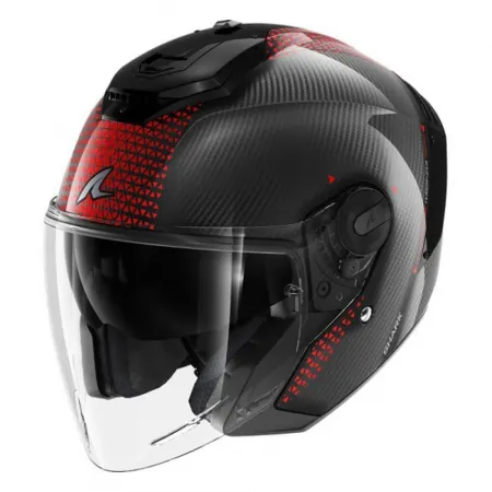 샤크 RS Jet Carbon Ikonik 오픈 페이스 헬멧 4140516587