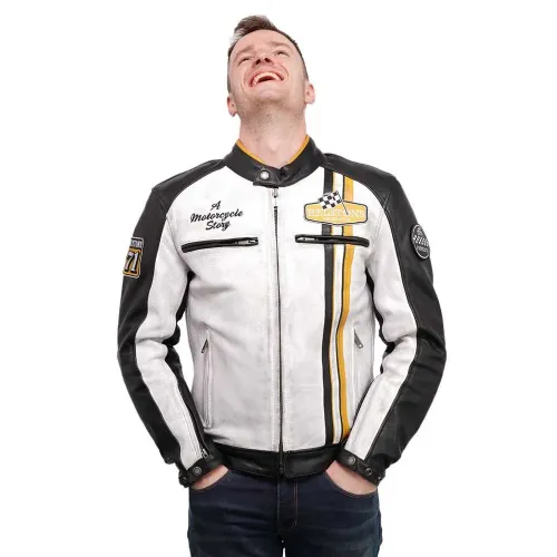 헬스톤스 Indy 가죽 자켓 4140941545