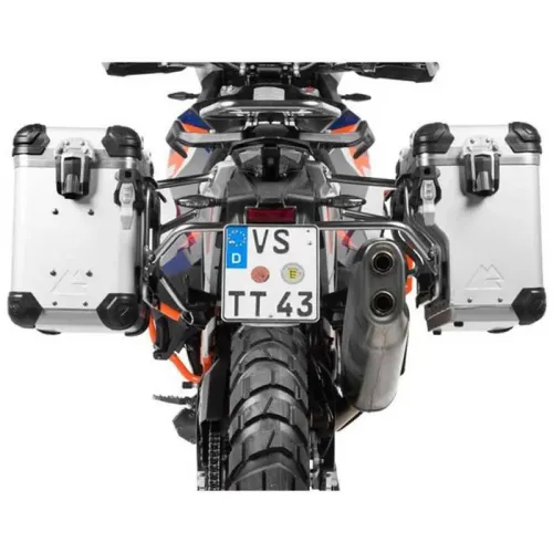 투라텍 Zega EVO X 38/38L Black Rack KTM 1290 Super 어드벤처 S/R 사이드 케이스 세트 4141177208