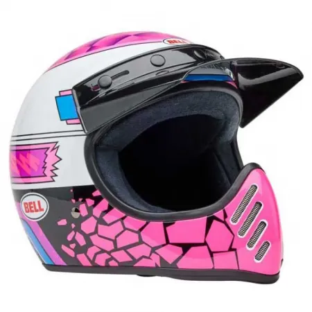 BELL 헬멧 Moto-3 Deathspray 풀페이스 헬멧 4141272837