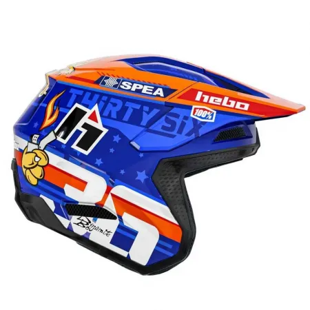HEBO HTR F02 Toni Bou 36 오픈 페이스 헬멧 4141535449