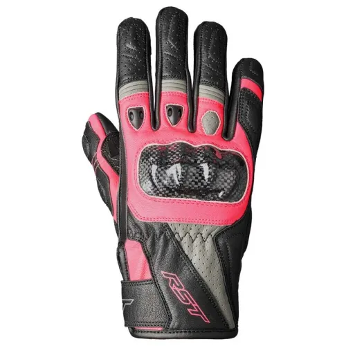 RST Stunt 3 천공 가죽 여성 장갑 4141619437