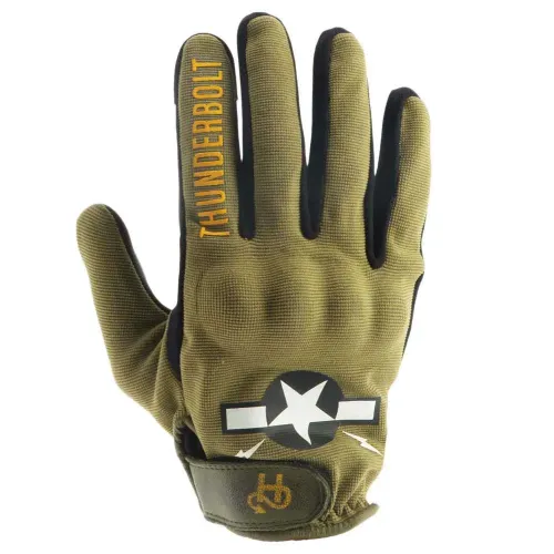 헬스톤스 썬더볼트 천공 가죽 장갑 4141807965