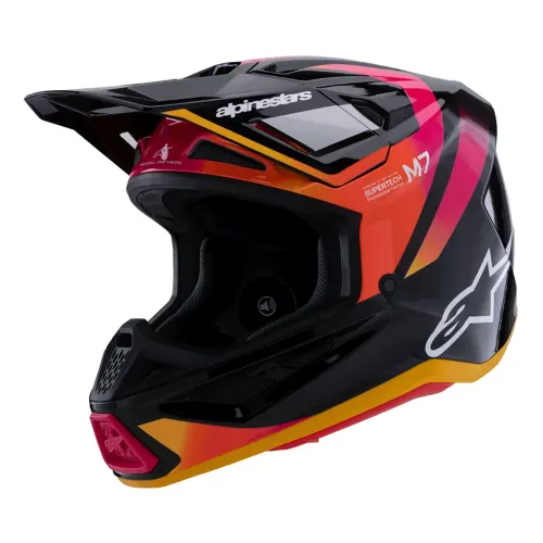 알파인스타 S-M7 Rise ECE22.06 오프로드 헬멧 4141929489
