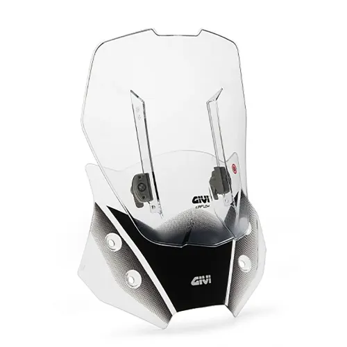 기비 Airflow 스즈키 DL V-Strom 650 17-24 AF3112B 조절 가능한 앞 유리 4141934260