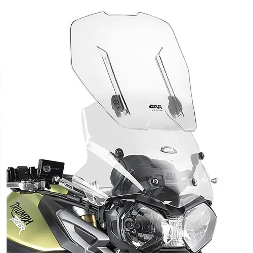 기비 에어플로우 트라이엄프 Tiger 800 11-17 AF6401B 조절 가능한 앞 유리 4141934262