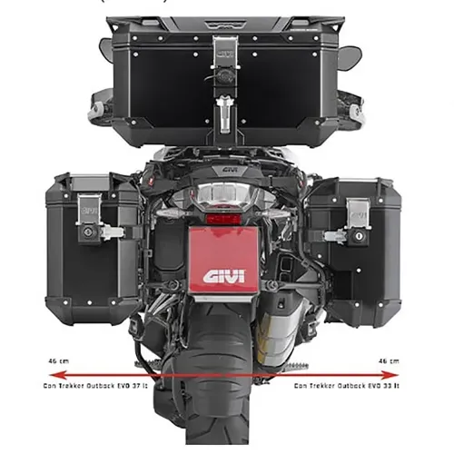 기비 BMW R 1200 GS 어드벤처 14-18 One-Fit 모노키 Cam-사이드 PLOS5108CAM 사이드 케이스 장착 4141934281