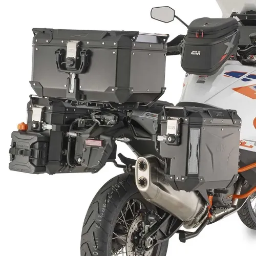 기비 KTM 1290 Super 어드벤처 R/S One-Fit Monokey® Cam-Side PLOS7713CAM 사이드 케이스 장착 4141934334