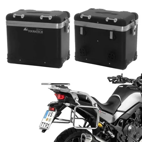 투라텍 ZEGA Pro 45L/45L 혼다 XL 750 Transalp 사이드 케이스 세트 4142547293