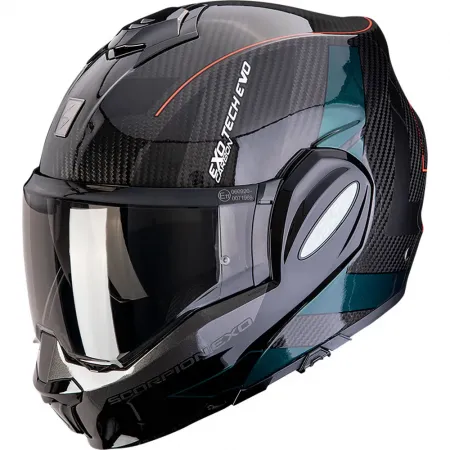스콜피온 EXO-Tech EVO 카본 Cad 모듈형 헬멧 4142609389