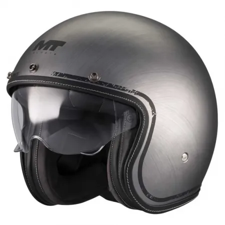 MT헬멧 Le Mans 2 SV S Brushed 오픈 페이스 헬멧 4142630488