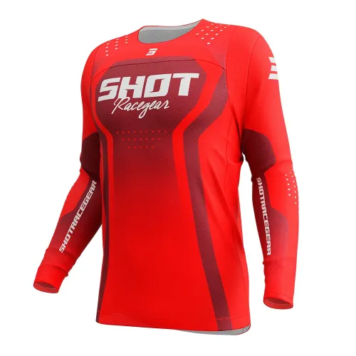 SHOT 레이스 GEAR Contact Stream 긴팔 저지 4143374145