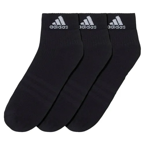 아디다스 3 Stripes Performance Half Cushion Ankle 축구 양말 3 켤레 51325075