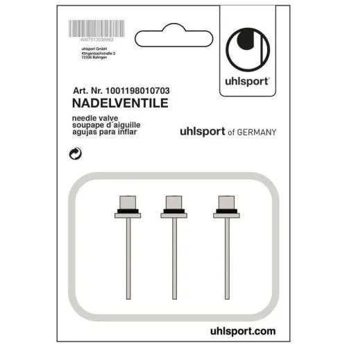 울스포츠 니들 밸브 3 팩 5136320616