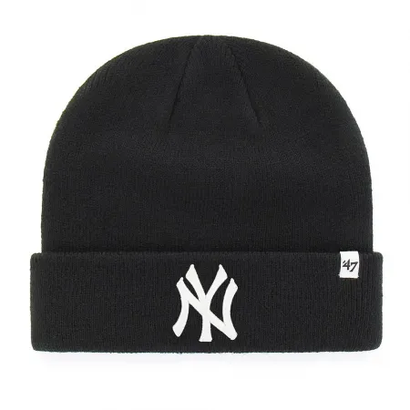 뉴에라 47 MLB New York Yankees Raised Cuff Knit 비니 5137687730