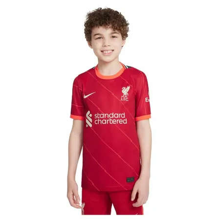 나이키 FC Liverpool 21/22 Stadium 집 주니어 반팔 티셔츠 5138029544