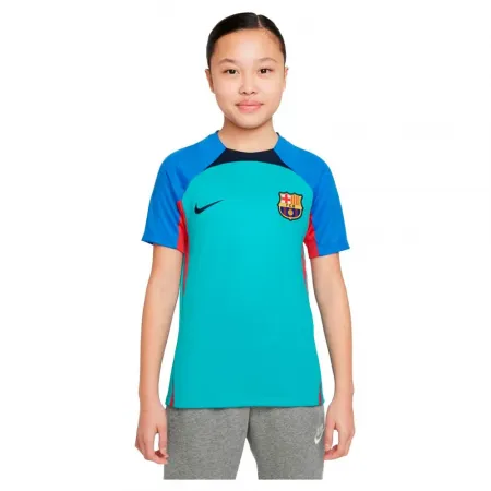 나이키 FC바로셀로나 22/23 Dri Fit Strike 주니어 반팔 티셔츠 5138712615
