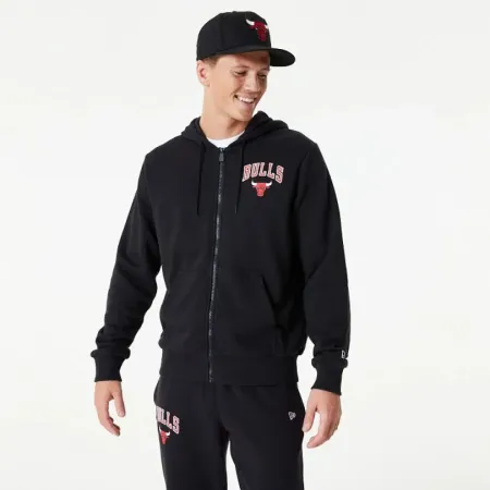 뉴에라 NBA Essentials Chicago Bulls 풀지퍼 스웨트셔츠 5139860594