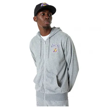 뉴에라 NBA Essentials Los Angeles Lakers 풀지퍼 스웨트셔츠 5139860596