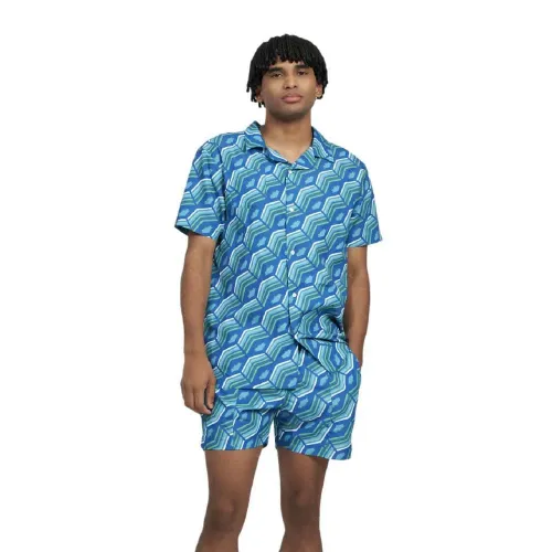 엄브로 Printed 반팔 셔츠 5140515478