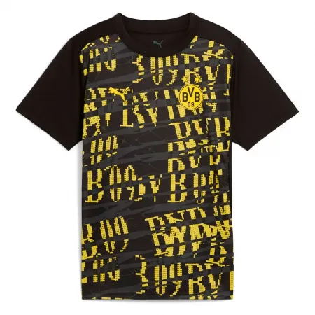 푸마 BVB Borussia Dortmund 프리매치 주니어 반팔 티셔츠 5141433662