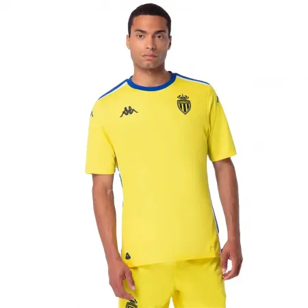 카파 AS Monaco 24/25 Kombat 홈 주니어 반팔 티셔츠 5141436768