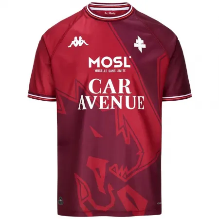 카파 FC Metz Kombat 24/25 홈 주니어 반팔 티셔츠 5141436986