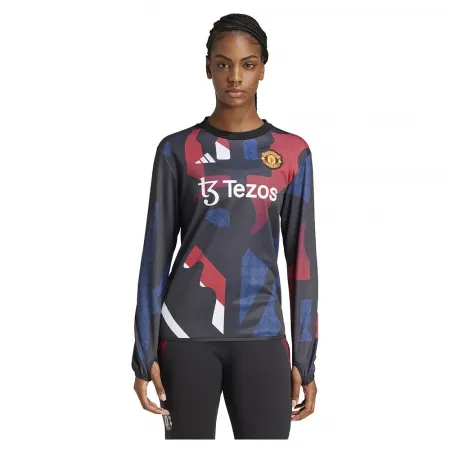 아디다스 맨체스터 유나이트드 24/25 Warm 프리매치 여성 스웨트셔츠 5141541907