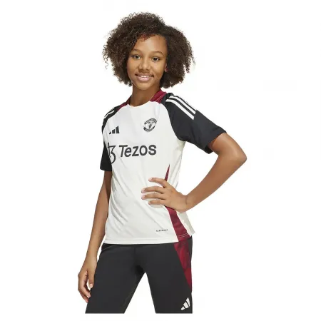 아디다스 맨체스터 유나이트드 24/25 Tiro 훈련 주니어 반팔 티셔츠 5141585448