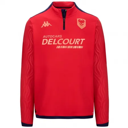 카파 SM Caen 24/25 Ablas Pro 8 훈련 하프 지퍼 스웨트셔츠 5141653922