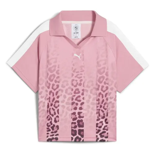 푸마 T7 leo Luxe Relaxed Fit 반팔 티셔츠 5141990206
