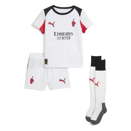 푸마 AC Milan 25/26 어웨이 주니어 세트 5142041006