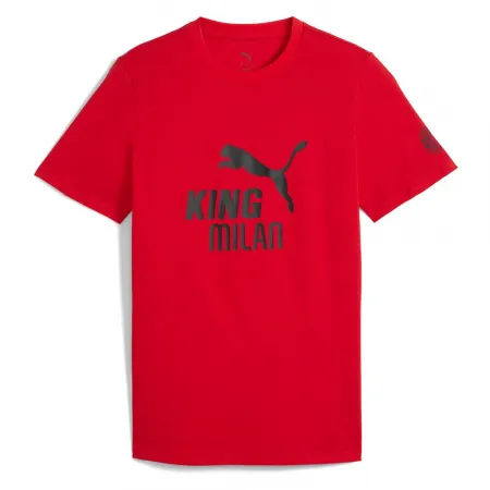 푸마 AC Milan King Logo 반팔 티셔츠 5142041076