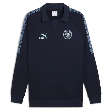 푸마 Manchester City FC King Anthem 긴팔 티셔츠 5142041235