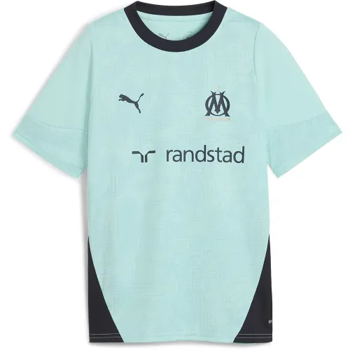 푸마 Olympique Marseille 25/26 훈련 주니어 반팔 티셔츠 5142041256