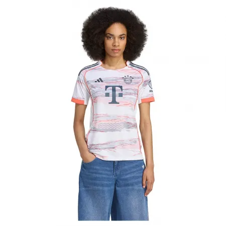 아디다스 FC 바이에른 25/26 어웨이 여성 반팔 티셔츠 5142063024