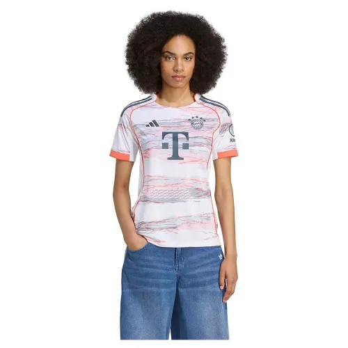 아디다스 FC 바이에른 25/26 어웨이 여성 반팔 티셔츠 5142063024
