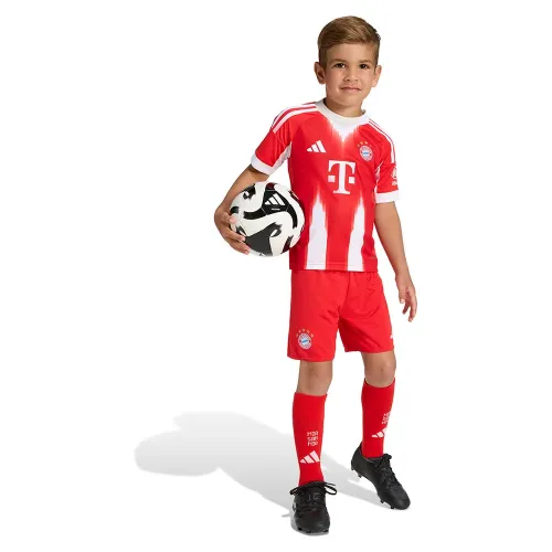 아디다스 FC Bayern 25/26 Mini 홈 주니어 세트 5142063031