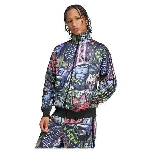 아디다스 X Jeremy Scott Pride AOP 트랙 자켓 5142097378