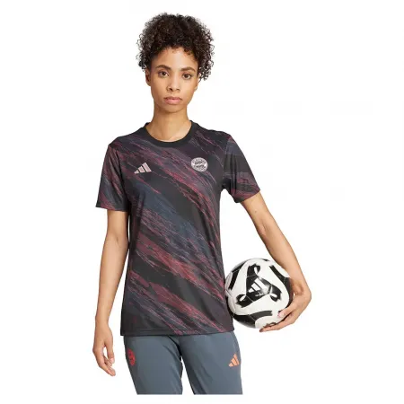 아디다스 FC 바이에른 25/26 프리매치 여성 반팔 티셔츠 5142117239