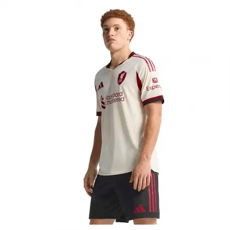 아디다스 리버풀 FC 25/26 어센틱 어웨이 반팔 티셔츠 5142117379