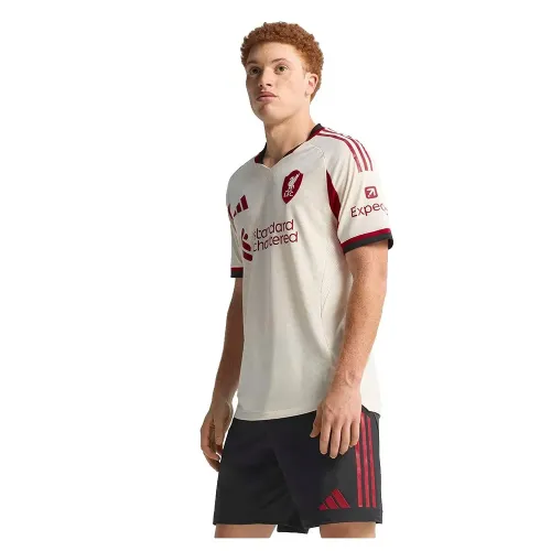 아디다스 Liverpool FC 25/26 Authentic 어웨이 반팔 티셔츠 5142117379