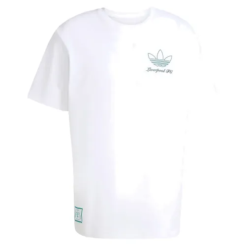 아디다스 Liverpool FC Terrace Icons 그래픽 반팔 티셔츠 5142117526