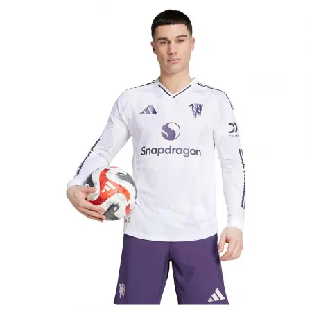 아디다스 맨체스터 유나이트드 25/26 어센틱 어웨이 긴팔 티셔츠 5142117587