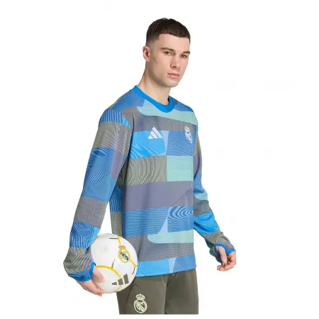 아디다스 레알마드리드 25/26 Warm 프리매치 스웨트셔츠 5142117709