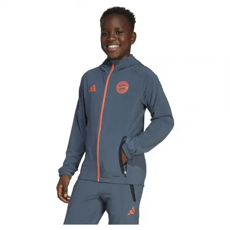 아디다스 FC 바이에른 Tiro 25/26 컴퍼티션 Vis Tech 여행 주니어 후드티 5142156759