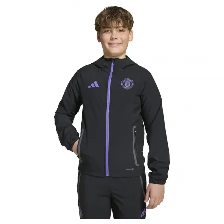 아디다스 맨체스터 유나이트드 Tiro 25/26 컴퍼티션 Vis Tech 여행 주니어 자켓 5142157163