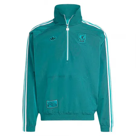 아디다스 리버풀 FC 테라스 Icons 하프 지퍼 스웨트셔츠 5142157219